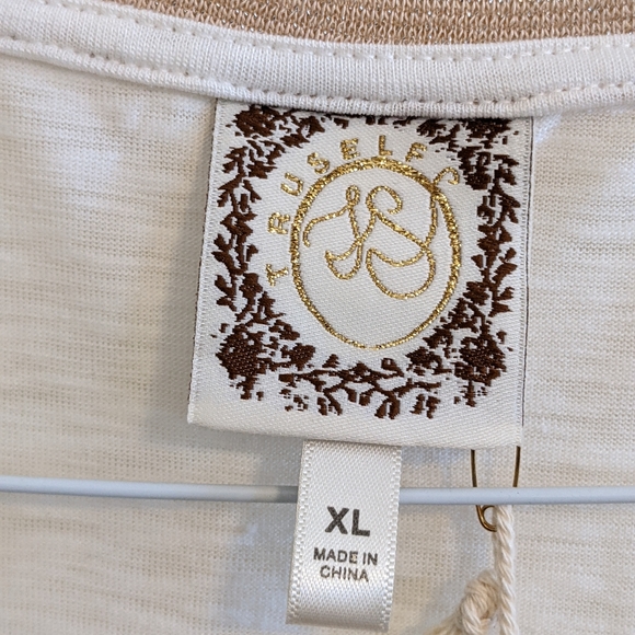 🌲Tru Self Women's v-neck short sleeve top Size XL - Picture 6 of 8